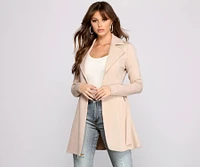 She's A Boss Trench Coat