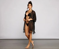 Effortless And Breezy Chiffon Kimono