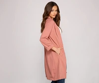 Makin' Major Moves Long Line Blazer