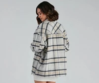 Cozy Casual Plaid Wool Shacket
