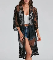 Desert Wanderer Crochet Kimono