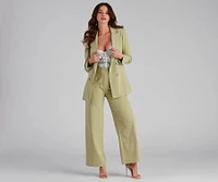She Means Business Structured Blazer