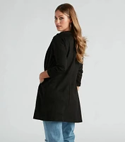 Polish Up Real Nice Long Blazer