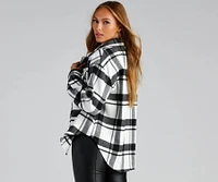 Flannel Weather Plaid Shacket