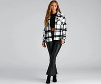 Flannel Weather Plaid Shacket
