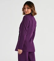 She Means Business Structured Blazer