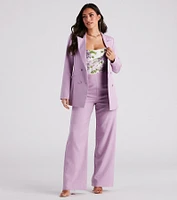 She Means Business Structured Blazer