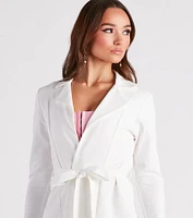 She's A Boss Trench Coat