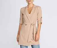 Boss Babe Trench Coat