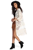 Crochet Babe Lace Kimono