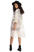 Crochet Babe Lace Kimono