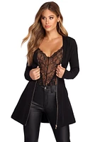 Belted Trench Dress