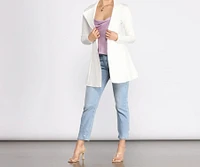 She's A Boss Trench Coat