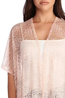 Lady Lace Kimono With Fringe