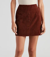 Fall Fave Corduroy Mini Skirt