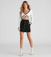 The Mood For Autumn Mini Skirt