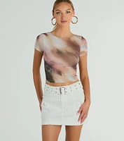 Cute And Trendy Cargo Mini Skirt
