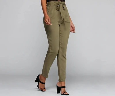 Read It Paperbag Pants