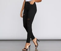Zip It Skinny Jeans