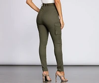Babe Skinny Cargo Pants