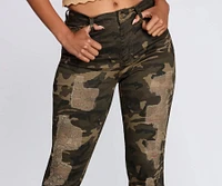 Take Cover Distressed Camo Pants