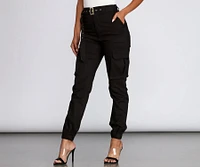 Belted Cutie Cargo Pants