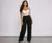 High Waist Tie Linen Pants