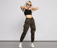 Casual Chic Cargo Jogger Pants