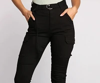 Babe Skinny Cargo Pants