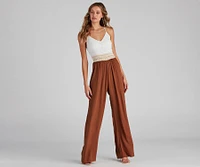 Timeless Beauty Crochet And Gauze Jumpsuit