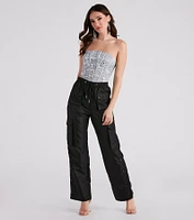 On My Street High-Rise Cargo Pants