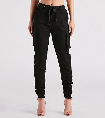 Boss Moves Camouflage Cargo Joggers