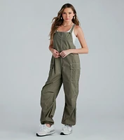 Effortless Done-In-One Parachute Cargo Overalls