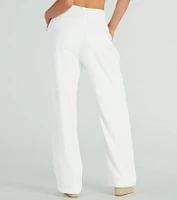 Trendy Treasure Linen Wide-Leg Pants