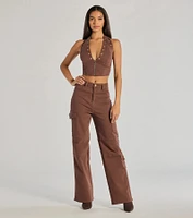 The Next Level High-Rise Cargo Pants