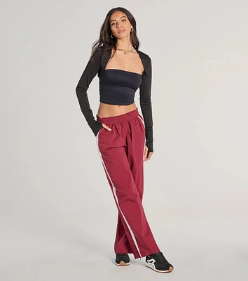 Star Of The Track High-Rise Striped Pants