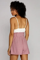 Spring Step Bow Tie Romper
