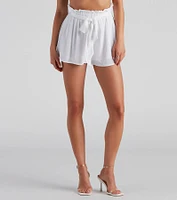 Carefree Summer Days Woven Shorts