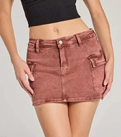 Raise the Bar Mid-Rise Cargo Skort