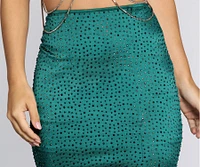 Under The Sea Satin Mermaid Skirt