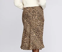 Fierce Flair Midi Skirt