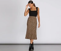 Ready To Roar Leopard Midi