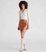 Slay It With Style Mini Skirt