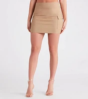 Lowkey Style Cargo Mini Skirt