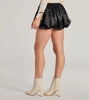 Bring The Charm Bubble Mini Skirt
