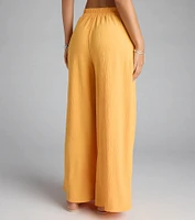 Weekend Vibes Wide-Leg Palazzo Pants