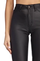 Stand Out Coated Skinny Pants