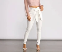 Effortless Style Tie Waist Pants