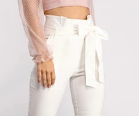 Effortless Style Tie Waist Pants