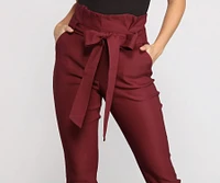 Effortless Style Tie Waist Pants